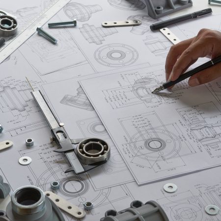 製造業の作図のイメージ画像