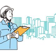 職長の男性のイメージイラスト